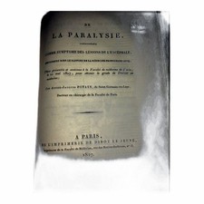POTAIN - DE LA PARALYSIE