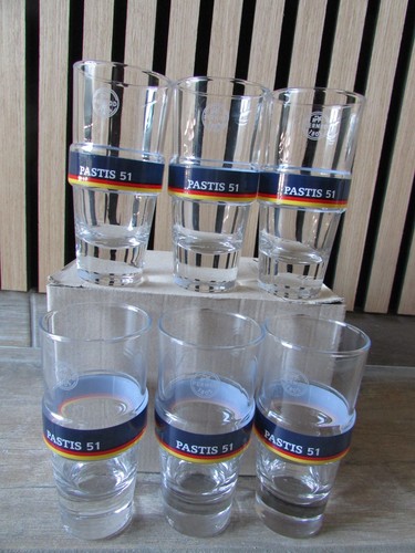 Lot verres pastis 51 - 6,