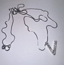 Collier En Or Blanc 18Kt