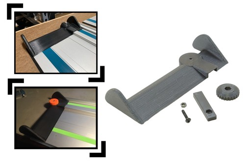Guide rail déflecteur pour - 3d,