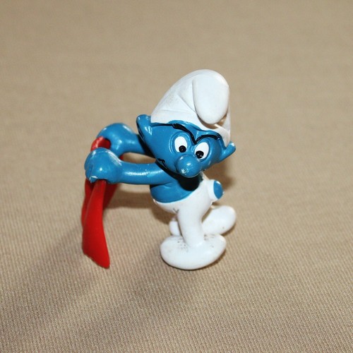 Figurine schtroumpf torero - figurine,