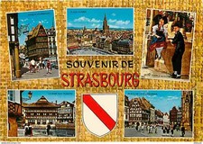 67 - Strasbourg - Multivues - Blasons - Folklore - Carte Neuve - CPM - Voir Scan
