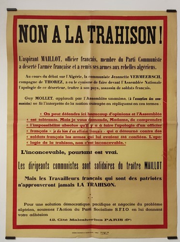 Non trahison circa 1950 - trahison,