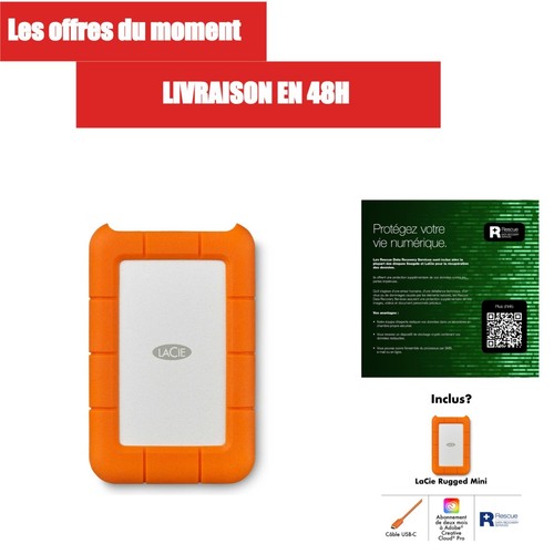 Lacie rugged mini 4to - 4to, disque