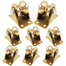 8 Pcs Poulie Simple pour de Levage Mouflage - Rail Roulette Portail Coulissan...