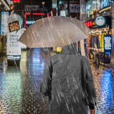  Poncho de pluie à capuche
