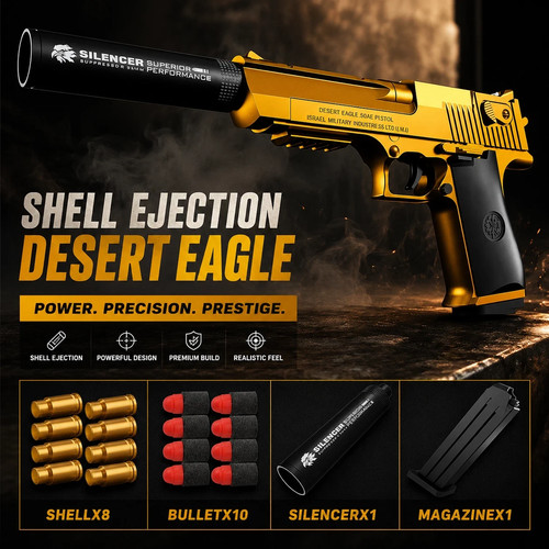 Desert eagle toy - eagle, shell