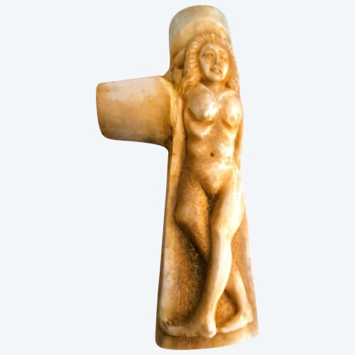 Pommeau canne sculpté en - de,