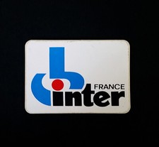 Autocollant / sticker radio logo France Inter