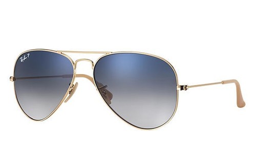 New large blue rayban - large, aviator