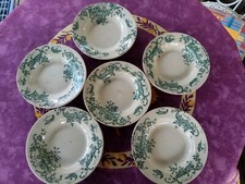 6 Assiettes Creuse ancienne