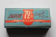 Ancienne boite en carton à savon : savonnerie Willot la Madeleine Nord