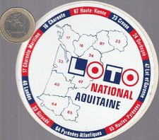 C57jj. Jouets. Jeux. LOTO NATIONAL Aquitaine