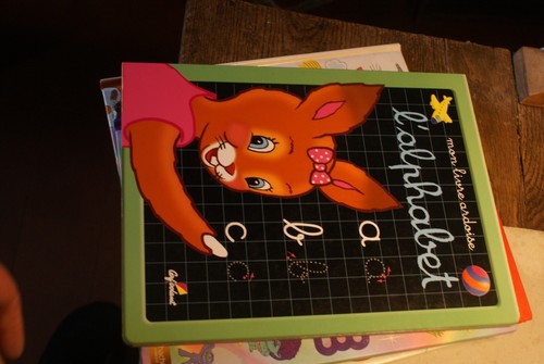 Mon livre ardoise alphabet - livre, l'alphabet