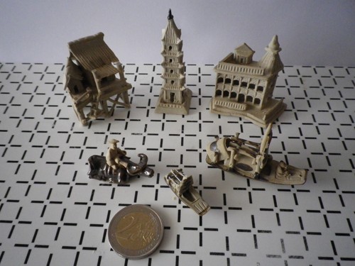 Lot sujets miniature - lot,
