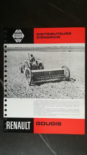Prospectus tracteur matériels