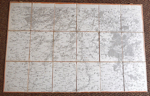 Carte map cassini xviii - map,