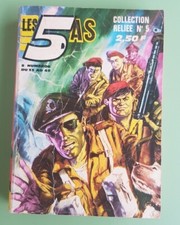 LES 5 AS Album N° 5 contient les N° 33 au 40 IMPERIA 1968