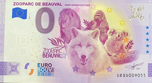 Billet euro zooparc de - billet,