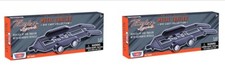 Lot de 2 remorques 1/43, plateau, porte-auto pour transport de voiture, Motorma