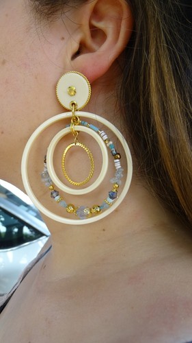 Boucles oreilles créoles - boucles,