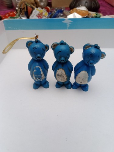 Figurine ancienne pvc - 3x,