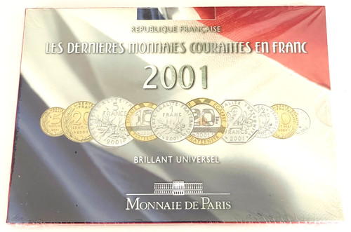 Coffret france 2001 - france,