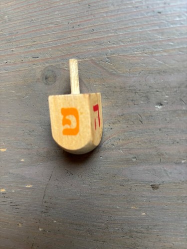 Ancienne toupie dreidel - ancienne,