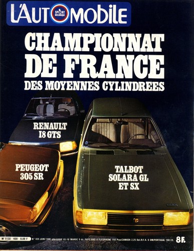 Automobile magazine 408 - l’automobile,