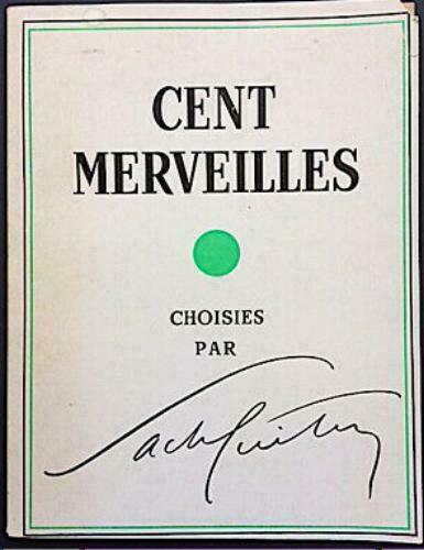 Cent merveilles choisies par