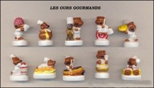 SERIE COMPLETE DE FEVES LES OURS 