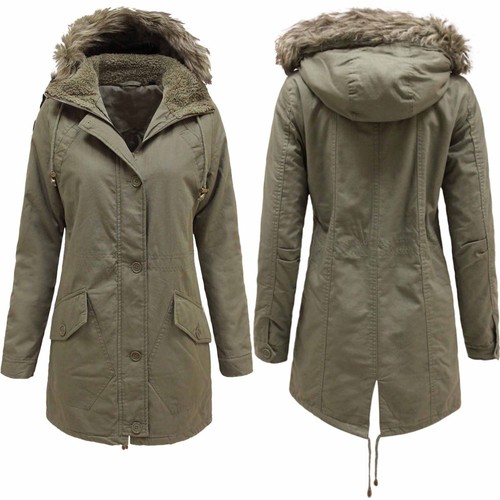 Nouveaux manteaux parka kaki - nouveaux,