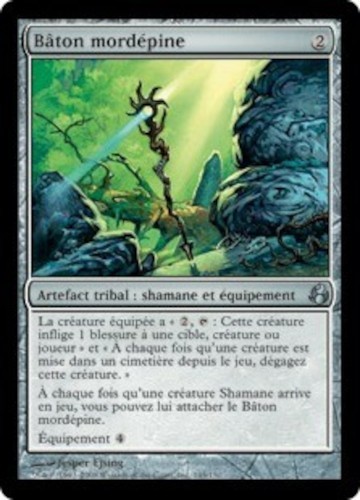 Mtg magic thornbite - mtg, staff