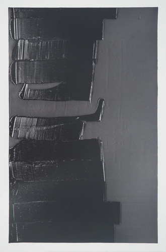 Pierre soulages peinture 4 - pierre,
