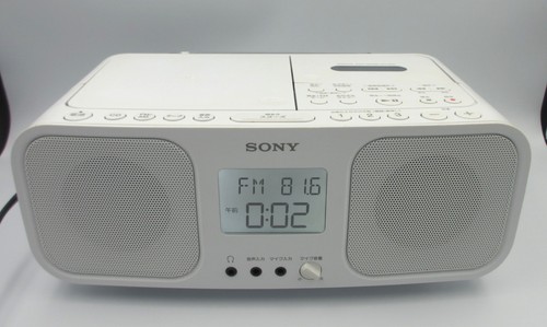 Sony cfd s401 - white, radio
