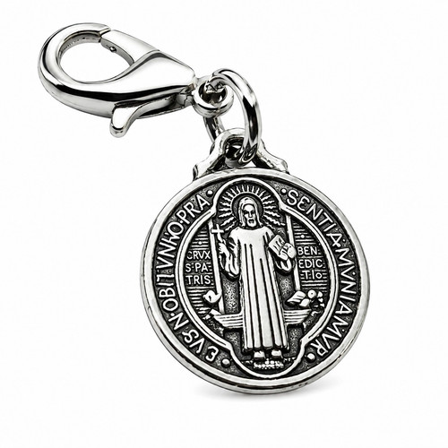 Saint benoît mini porte clés - benoît, porte-clés