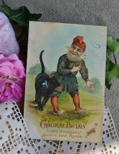 Ancienne carte chocolat - ancienne,