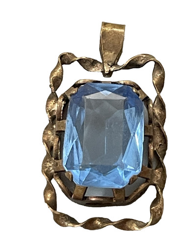 Pendentif art déco - art, laiton
