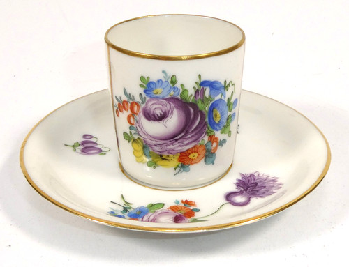 Tasse thé rosenthal peinte - À,