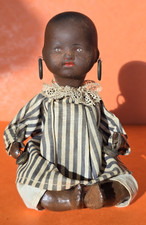 Antique Rare Bisque Dream Baby Doll Armand Marseille AM 351 810 Wood Mechanism