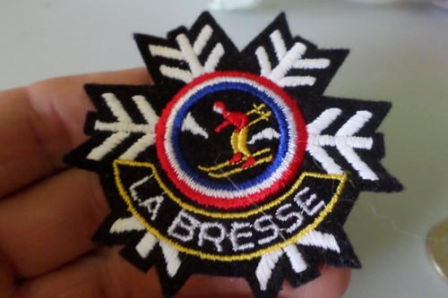 Rare écusson brodé blason - Écusson,