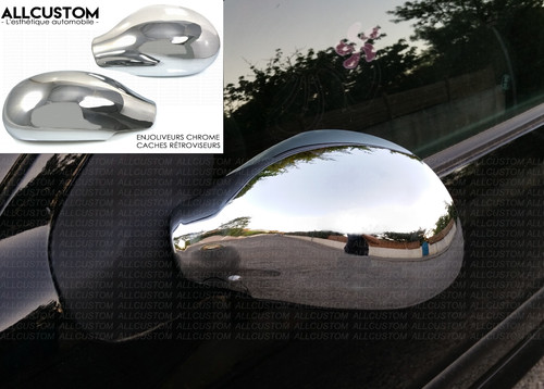 Enjoliveurs chrome coques - chrome,