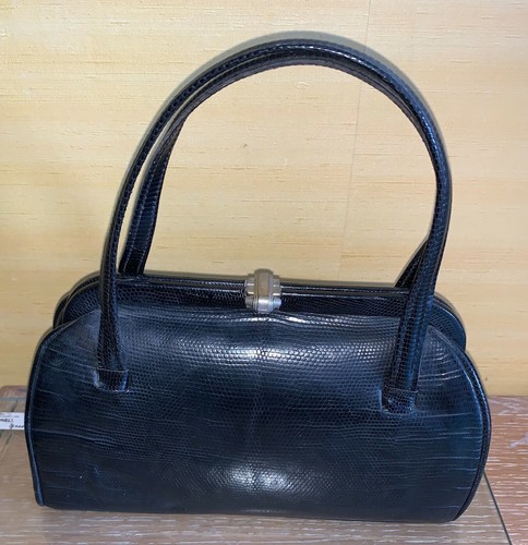 Sac main vintage lézard - vintage, en
