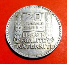 Superbe  Pièce  de  20 francs    TURIN   de  1929     FRANCE
