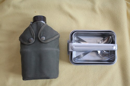 Ensemble gamelles gourde - gamelles, +