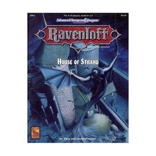 TSR Ravenloft Maison De Strahd