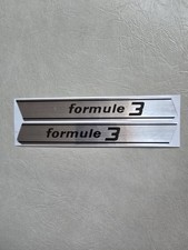 Peugeot Mobylettes.  Autocollants Formule  3