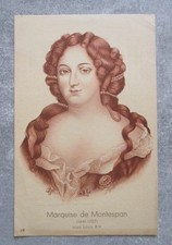 Marquise de Montespan ( 1641 - 1707 ) Publicité  Pharmaceutique NERVROVITAMINE 4