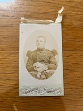CDV Circa Homme Militaire Uniforme C LAVEUVE Verdun Albumen
