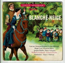 BLANCHE NEIGE Livre de 45T